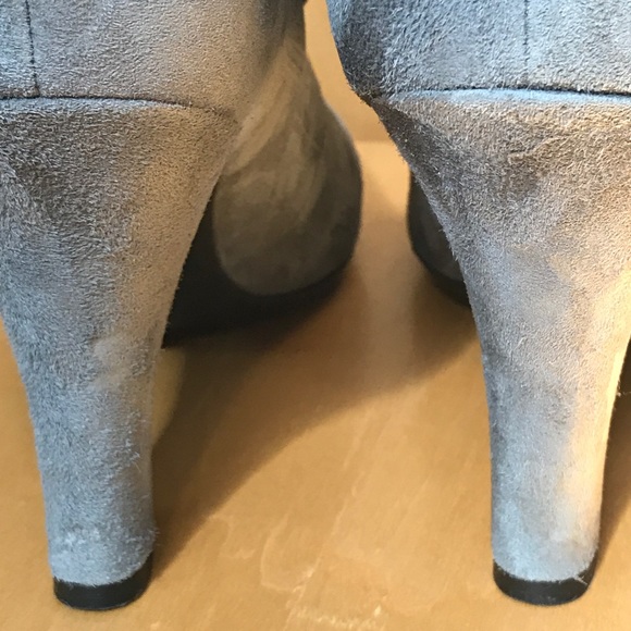 Enzo Angiolini™ Gray Suede Booties - Picture 7 of 7